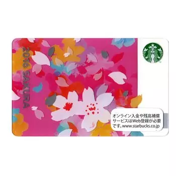 Starbucks Card Starbucks SAKURA Sakura 2016 Поздний период