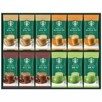 Starbucks Premium Mix Подарочный набор для кофе в стиках SBP-50B,