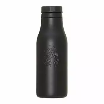 Starbucks Starbucks Бутылка с логотипом из нержавеющей стали матово-черная FRGMT MYST 473 мл Grande Black Black Fragment Shibuya Hiroshi Fujiwara чёрный