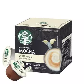 Starbucks Starbucks Dolce Gusto Совместимая капсула Белый Мокко 12 капсул