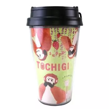 STARBUCKS Starbucks Japan Limited Tochigi Limited Стакан Обновленный дизайн Японский Японский стиль Три обезьяны Клубника Диалект обезьяны TOCHIGI