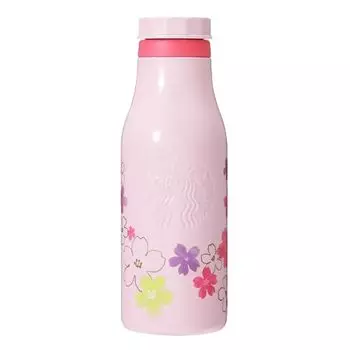 STARBUCKS Starbucks SAKURA2024 Бутылка из нержавеющей стали с логотипом Baby Pink 473 мл Sakura Sakura Sakura 2024 Стакан для кофе Starbucks Pink Cute Stylish