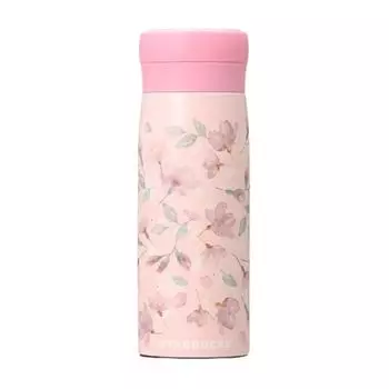 STARBUCKS Starbucks SAKURA2024 Бутылка из нержавеющей стали Natural 325 мл Sakura Sakura Sakura 2024 Стакан для кофе Starbucks Cute Birthday Gift розовый