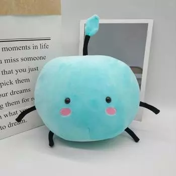 Stardew Collection Мягкая игрушка Мяч Мягкий Игровой Персонаж Премиум Мягкая Ткань зелёный