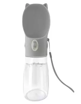 STARFIELD Pet Water Pet Leak Carabiner Water Walking Water Питьевая бутылка для воды Бутылка, для собак, защита, портативная, в комплекте, подача одним нажатием, ударопрочная,