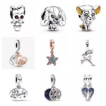 Starfish Fawn Snake Bone Chain Bracelet Beads Necklace Accessories Pendant