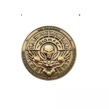 [Starforged Star Casting] Памятная монета «Оружие Бога Громового Литья», бронза, эпоха Warhammer Sigma