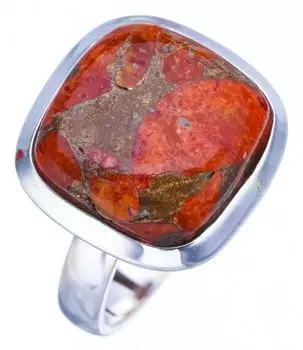 StarGems® Natural Calcite Handmade 925 Sterling Silver Ring 8.25 F2114