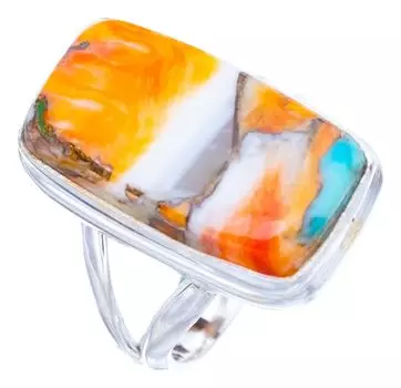 StarGems® Natural Copper Chalcedony Handmade 925 Sterling Silver Ring 7.25 F1709