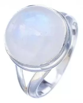 StarGems® Natural Moonstone Handmade 925 Sterling Silver Ring 7 F2556