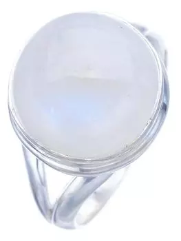 StarGems® Natural Moonstone Handmade 925 Sterling Silver Ring 7 F2540