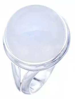 StarGems® Natural Moonstone Handmade 925 Sterling Silver Ring 6.25 F0625