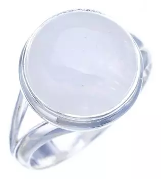 StarGems® Natural Moonstone Handmade 925 Sterling Silver Ring 8 F2703