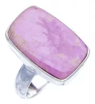 StarGems® Natural Pink Jasper Handmade 925 Sterling Silver Ring 7.5 F2999