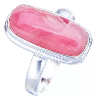 StarGems® Natural Rhodochrosite Handmade 925 Sterling Silver Ring 9 F1860