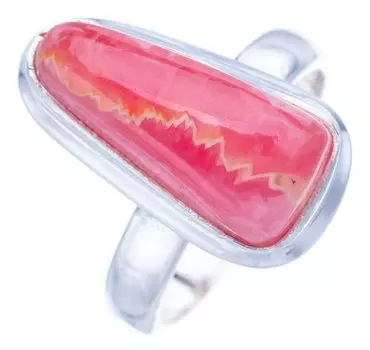 StarGems® Natural Rhodonite Handmade 925 Sterling Silver Ring 7 F0398