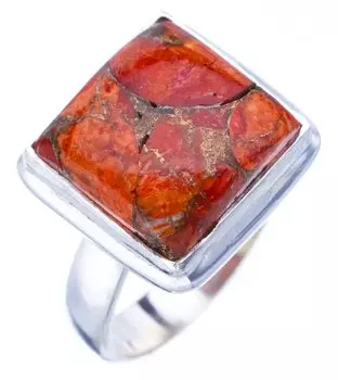 StarGems® Natural Turquoise Handmade 925 Sterling Silver Ring 7.25 F0904