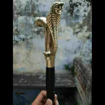 Старинная элегантная дизайнерская ручка деревянная трость ручной работы антикварная