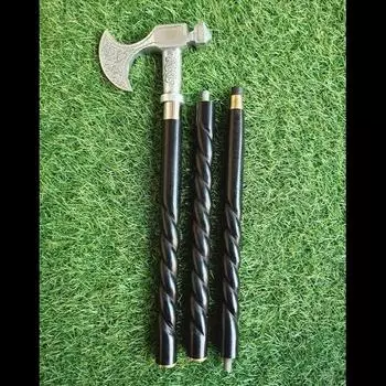 Старинная латунная дизайнерская ручка, винтажная трость для ходьбы, деревянная трость для ходьбы, мужская M аэро