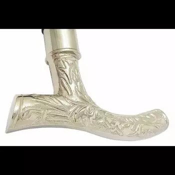 Старинная латунная ручка, винтажный стиль, деревянная трость, 3 сложения, ручная работа, ручка в виде змеи, дизайн, трость