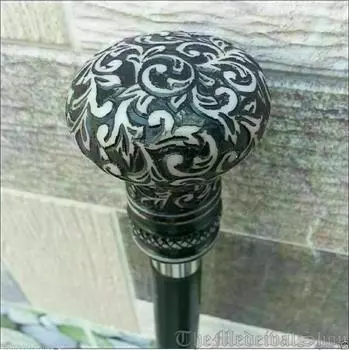 Старинная рабочая ручка трость для ходьбы в винтажном стиле дизайнерский подарок M аэро