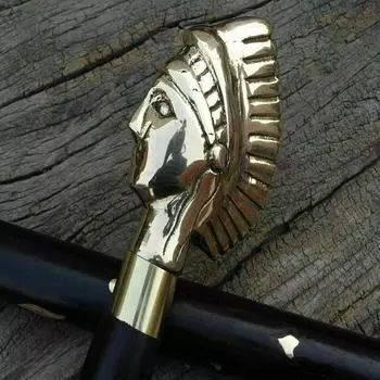 Старинная ручка из дерева, дизайнерская трость для ходьбы, королева, подарок