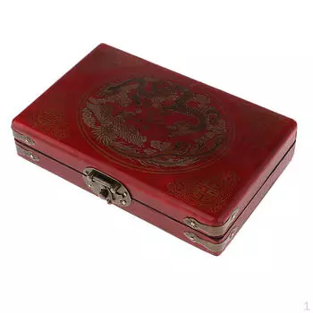 Старинные китайские деревянные арифметические счеты с бисером и коробкой