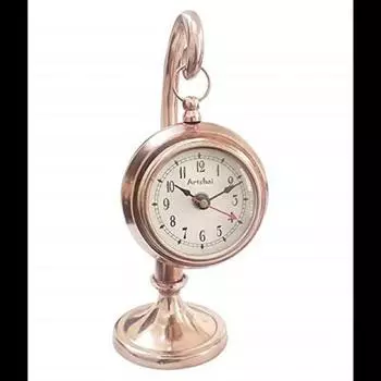 Старинные круглые настольные часы для домашнего офиса, кабинета, гостиной, декора, подарочный предмет