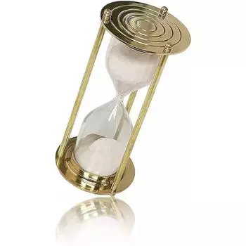 Старинные латунные песочные часы песочные часы песочные часы винтажный рождественский подарок