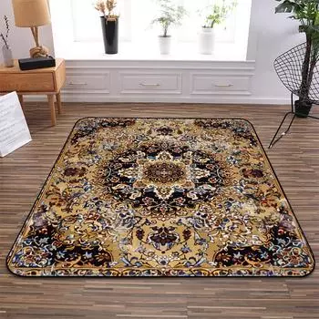 Старинные персидские ковры для гостиной в национальном стиле, домашний коврик, старинный домашний коврик для дверного проема, декор комнаты, мягкий большой ковер 60x90cm door mat