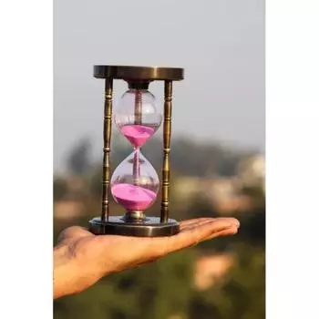 Старинные песочные часы из латуни с компасом || Старинные морские песочные часы || Изготовленные вручную красивые латунные декоративные часы для дома