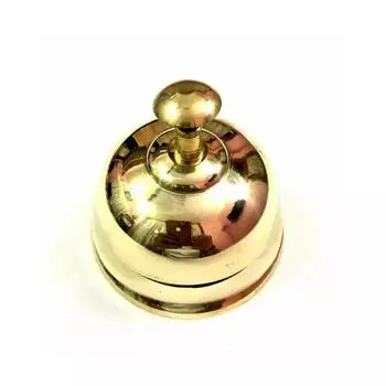 Старинный латунный настольный колокольчик, навигационный звонок, офисный декор, гостиничный звонок