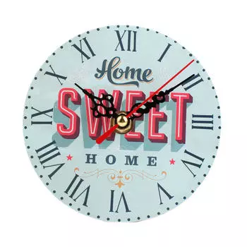 Старинный стиль Silent Antique Wood Wall Clock