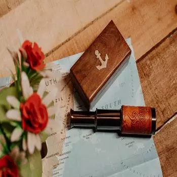 Старинный телескоп 18 века