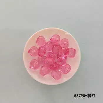 Starry Delightful Colorful Night Heartshaped Drip Miniature Garden Decoration For Gifting Pink