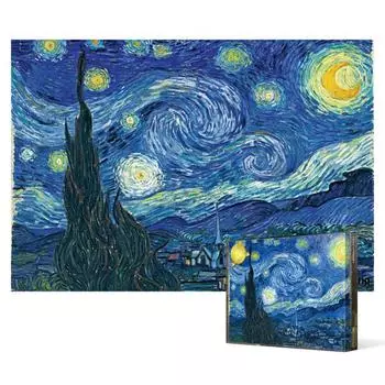 Starry Night - 1000 Piece Jigsaw Puzzle, popular Korean puzzle