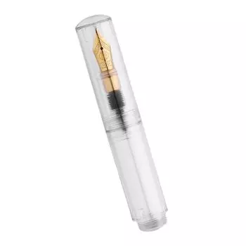 Starry Sky Fountain Pens Transparent Mini Pocket Pen Portable Writing Ink Pen Student Transparent-F