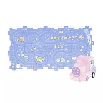 Starry Sky Walk Puzzle Train Официальная игрушка Развивающая игрушка Хобби Разные товары Мальчики Девочки Sumikkogurashi (Фиолетовый, 50см) фиолетовый