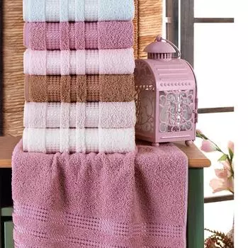 Stars 50x90 Cm 6 шт. Антибактериальное полотенце для рук и лица | Хлопок