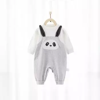 Starsard Baby Panda Bread Long Size Размер 80, лучшая детская одежда в Корее