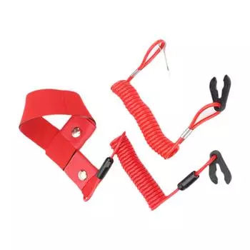 Старт Стоп Убить Безопасный Ремешок Плавающие Аксессуары Заменить Детали красный