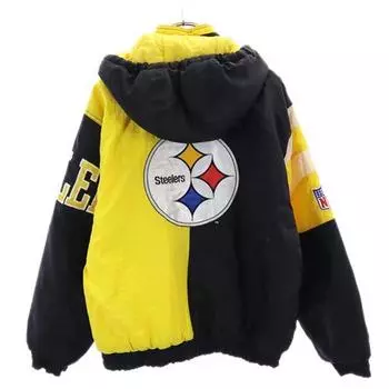 STARTER 90s NFL Pittsburgh Steelers Back logo embroidery Nylon jacket Men s Used