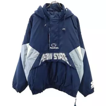 STARTER 90s Old University of Pennsylvania Long sleeve Anorak Parker Men s Used