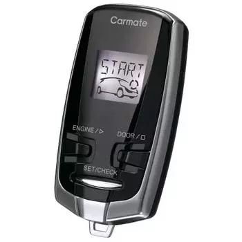 Стартер двигателя CARMATE с функцией автоответчика и функцией отображения температуры в автомобиле TE-W7300