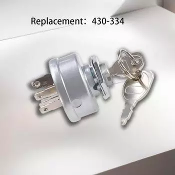 Стартер-переключатель зажигания с 2 ключами для Exmark Lazer Z и Lazer Z XP с 60- и 72-дюймовой панелью заменяет № 104-2541 109-4736 88-9830 5208003 CHINA