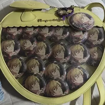 Ansta Hakaze Kaoru Heart Etabak 6th Anniversary Can Badge