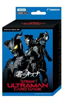 Стартовая колода для карточной игры Ultraman 02 Zero no Kizuna [SD02]