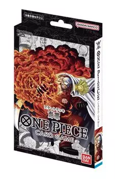 Стартовая колода карточной игры BANDAI ONE PIECE Navy [ST-06]
