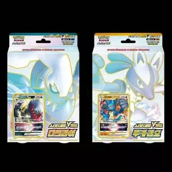 Стартовая колода карточной игры Pokemon - Lucario Darkrai VSTAR (2 штуки в 1 наборе), популярная корейская игра