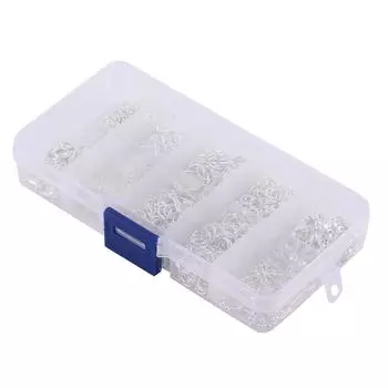 Стартовый набор для изготовления ювелирных изделий «сделай сам», булавки с шаровой головкой, крючки для сережек, аксессуары ручной работы, серебро